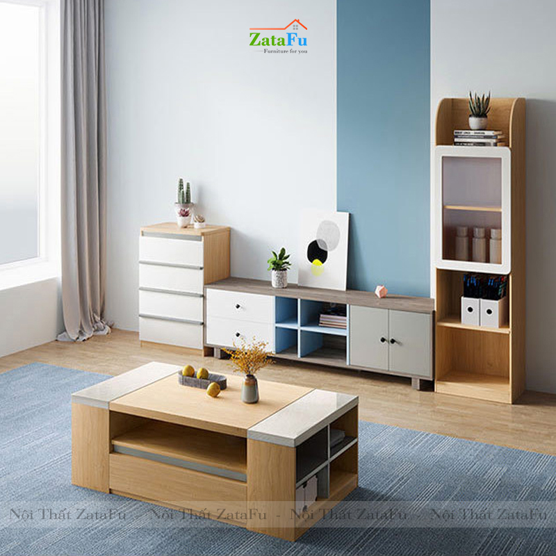 Bàn Sofa Phòng Khách Gỗ MDF Hiện Đại BSF-14