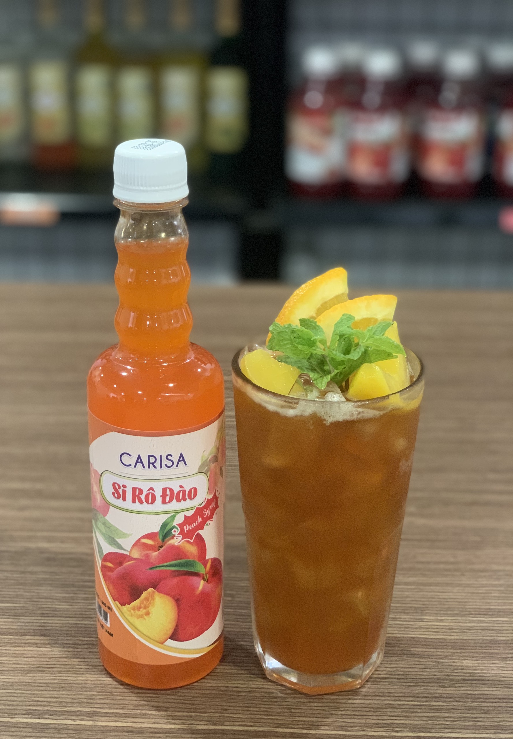 Siro CARISA Đào 500ml