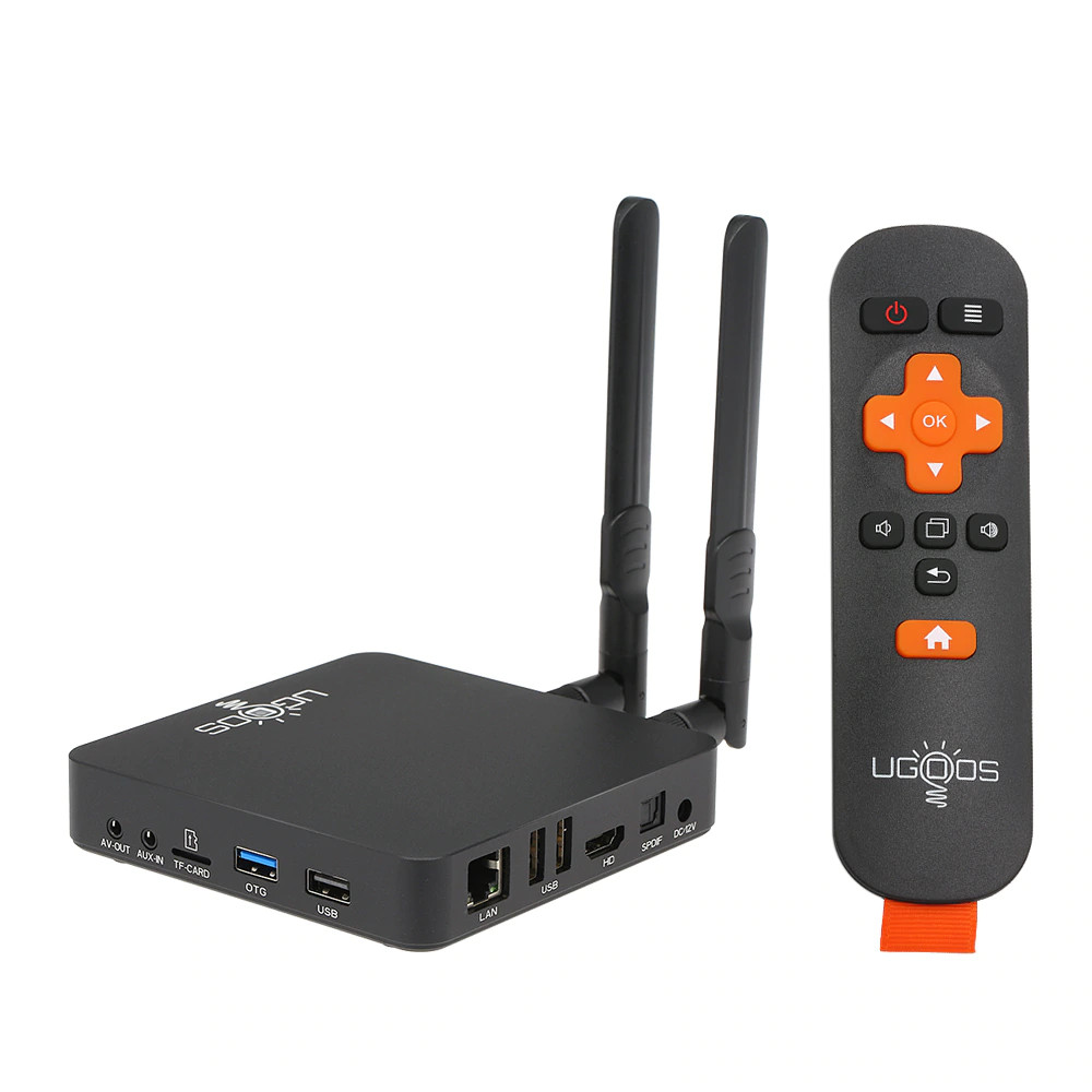 Android TV Box Ugoos AM6 Plus - Amlogic S922X-J 2.2GHz with Dolby Audio - Hàng chính hãng