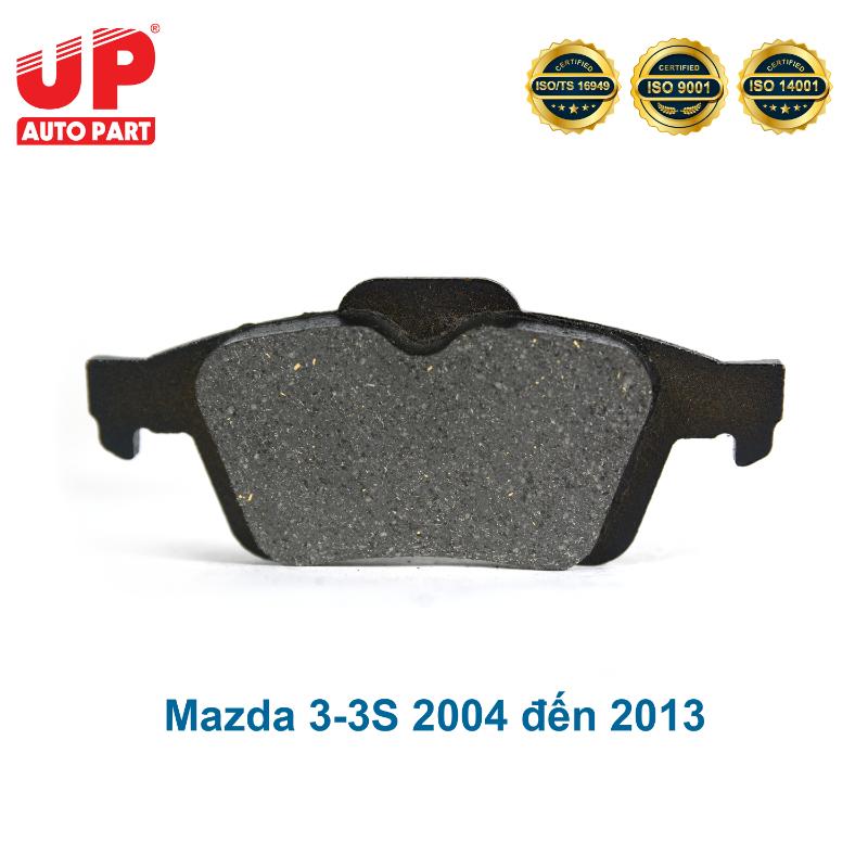 Má phanh bố thắng đĩa sau Mazda 3-3S 2004 đến 2013