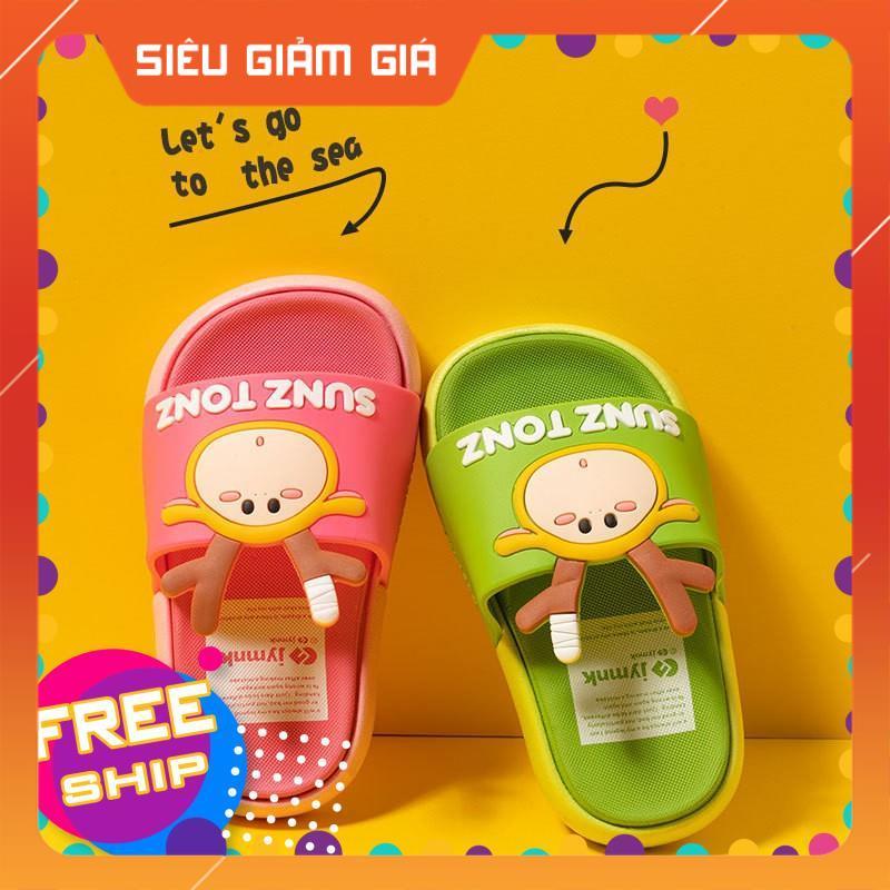 Dép nhựa mềm hình thú dễ thương cho bé trai bé gái