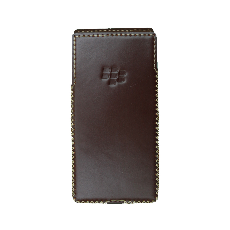 Bao Da Rút Dành Cho Blackberry Keytwo Key2 màu nâu