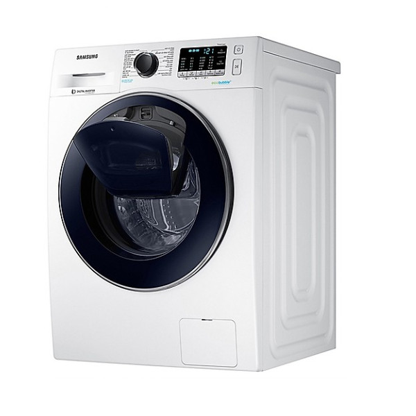 Máy Giặt Cửa Trước Samsung Inverter Addwash WW85K54E0UW/SV (8.5kg) (HÀNG CHÍNH HÃNG) + Tặng kèm bình đun siêu tốc