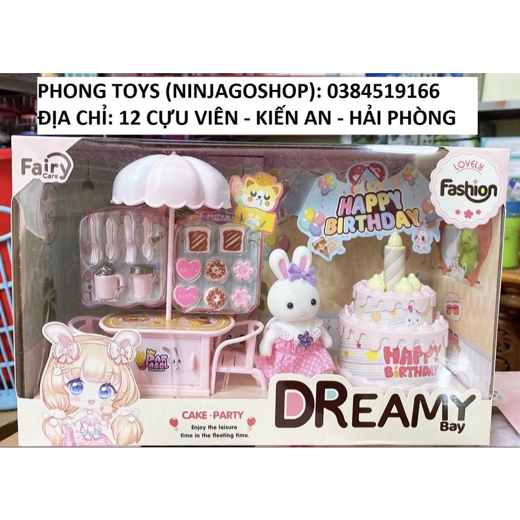 Set 6 hộp búp bê THỎ CONY DREAM và phụ kiện trong phòng cực dễ thương cho bé gái