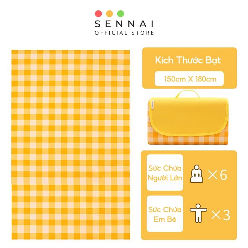 Thảm Bạt Dã Ngoại Chống Thấm Đa Năng SenNai
