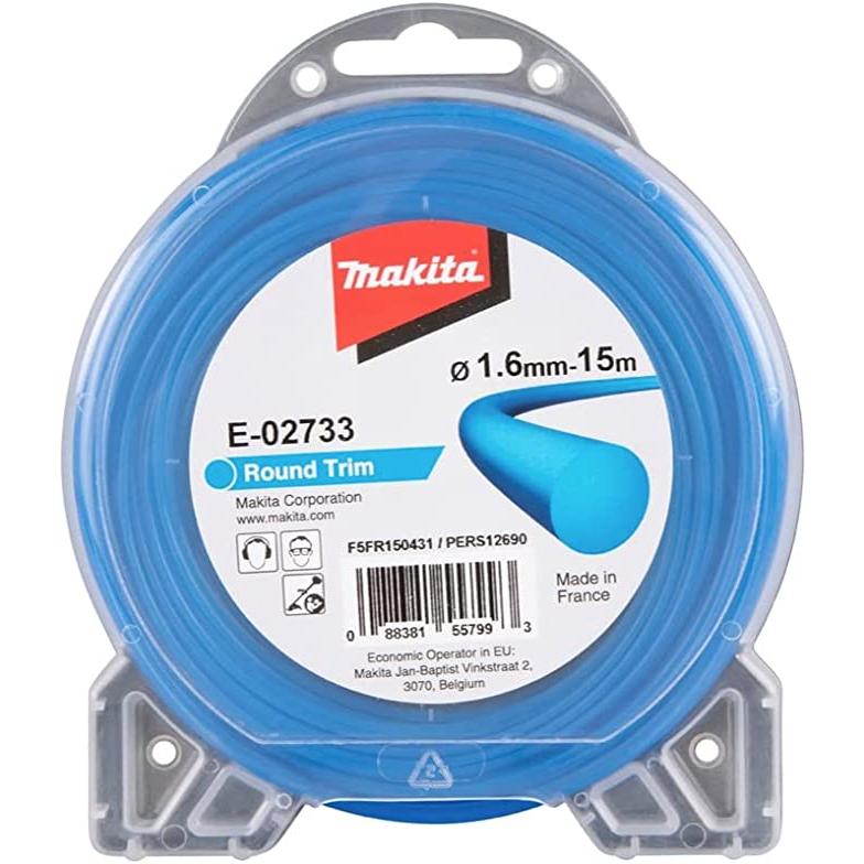 Dây cước cắt cỏ tròn 1.6 mm x 15m Makita E-02733- Chính hãng