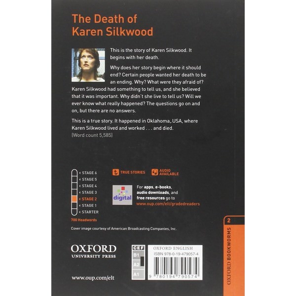 Oxford Bookworms Library (3 Ed.) 2: The Death of Karen Silkwood MP3 Pack