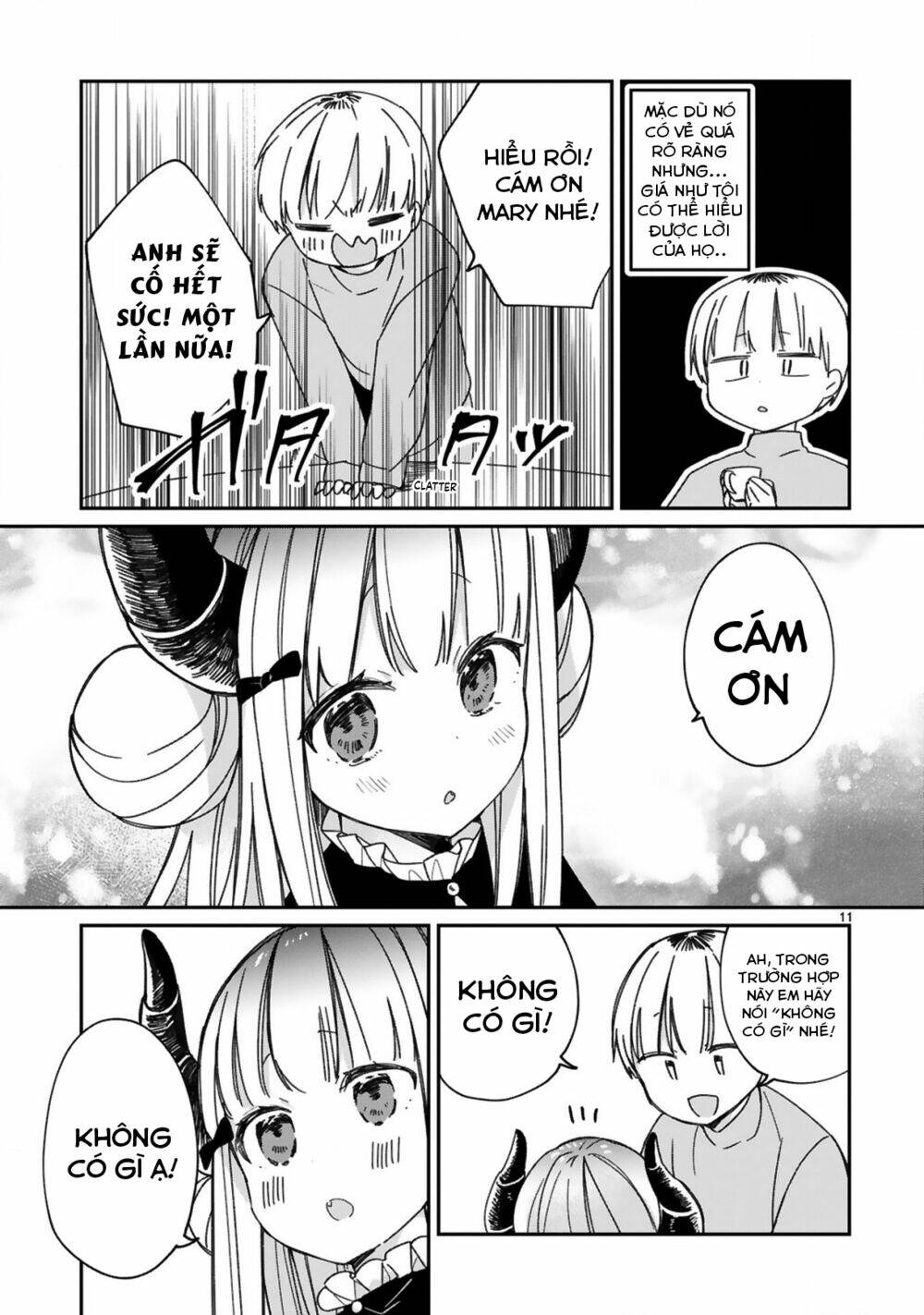 i was summoned by the demon lord, but i can't understand her languag chapter 18 13