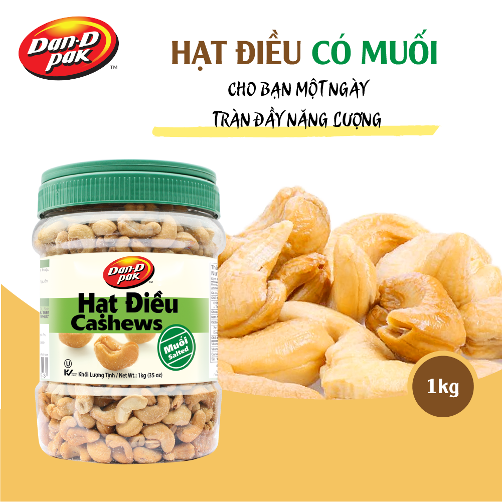 Hạt Điều Có Muôi 1kg Dan D Pak