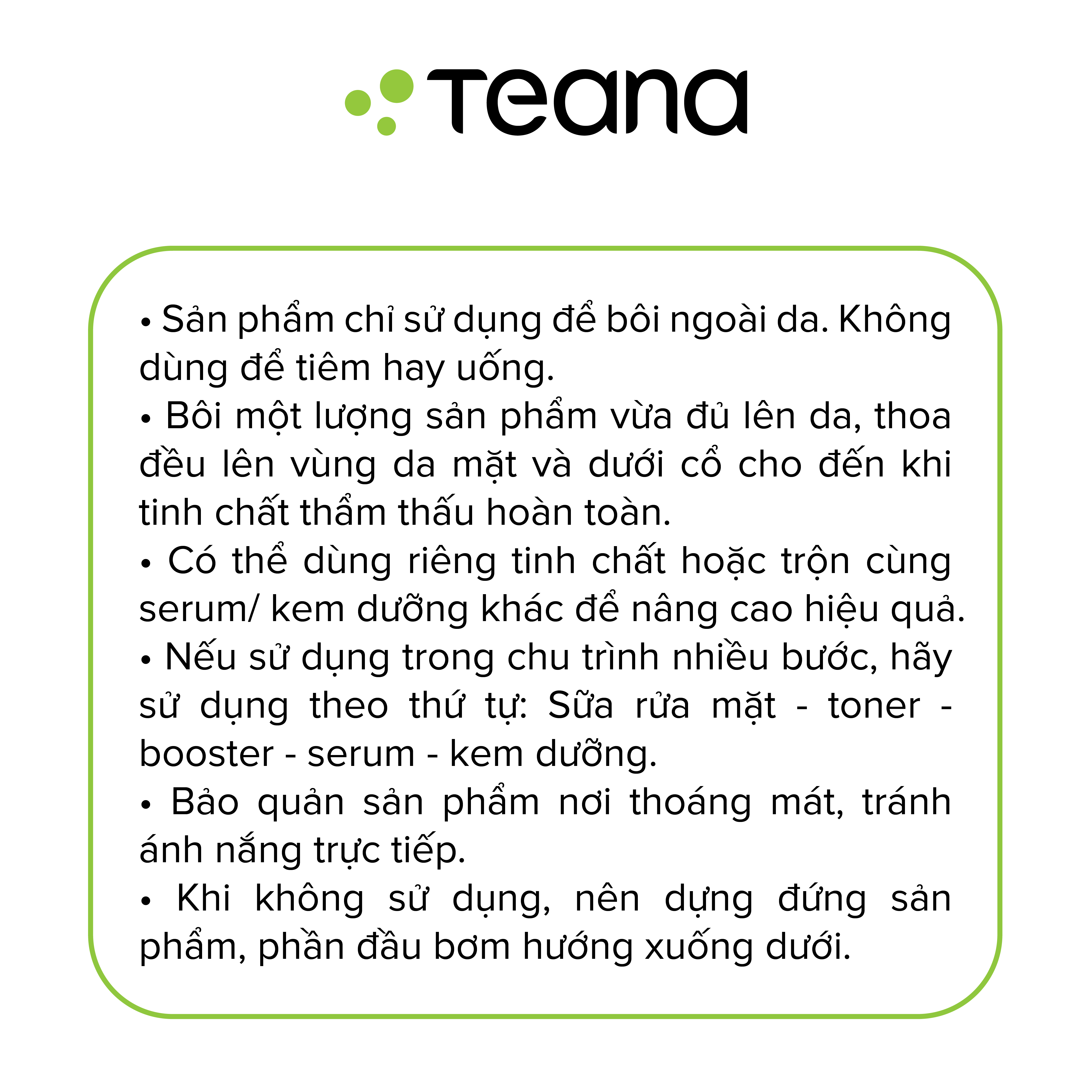 Tinh chất tăng cường TEANA Booster for problem skin NATURAL SALICYLIC ACID chứa BHA tự nhiên giảm mụn và cải thiện da