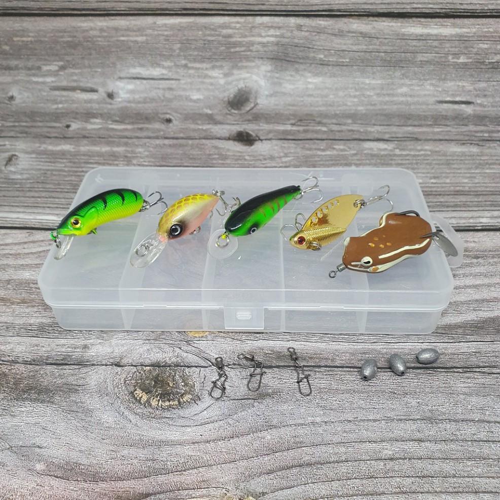 Bộ Combo Mồi Câu Lure Đầy Đủ 5 Tầng Nước Bộ Số 2