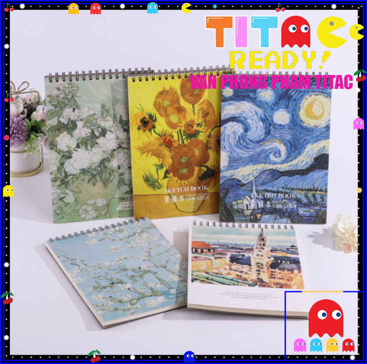 Sổ Phác Thảo Nghệ Thuật Cao Cấp Nhiều Mẫu Sang Trọng (Sketch Book