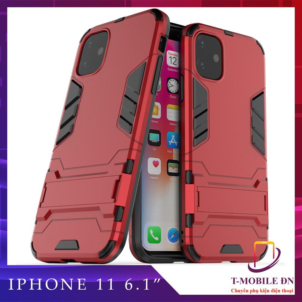 Ốp lưng cho iPhone 11 11 Pro 11 Pro Max iron man chống sốc bảo vệ camera