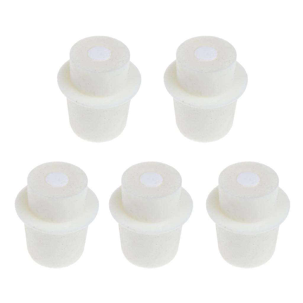 10x Silicone Flask Bottle Stopper Plug Cone Sealed Cover Cap 24-28mm&27-31mm