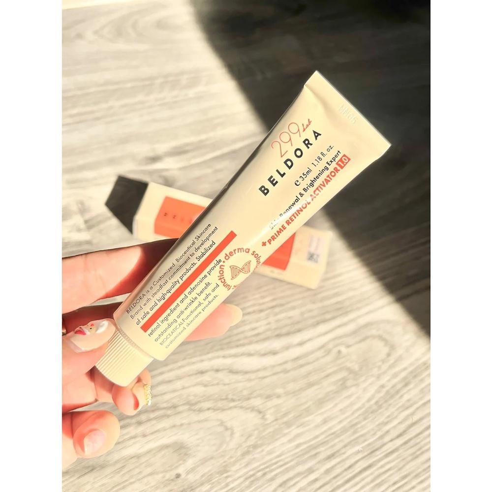 Kem Dưỡng Retinol Giảm Mụn Ẩn Tái Sinh Làn Da Beldora 299 Skin Renewal & Brightening Expert 1.0 35ml