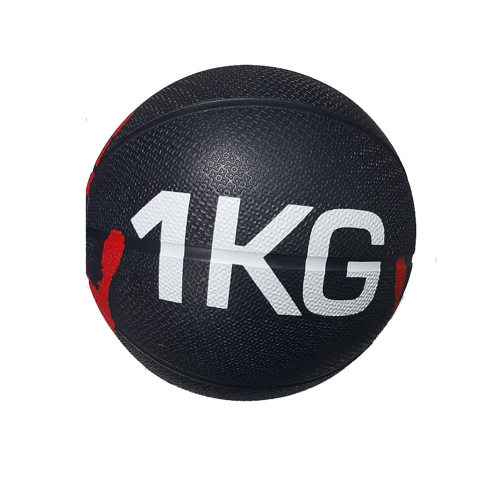 Bóng tạ thể lực (medicine ball) 1kg giao mầu ngẫu nhiên