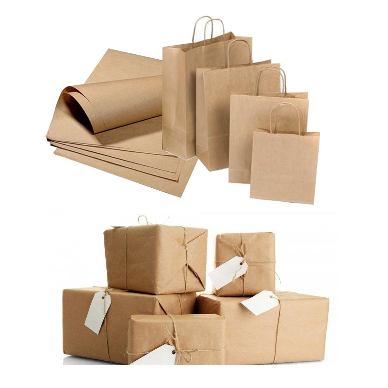 50 tờ giấy Kraft nâu gói hàng 60x84 loại dày định lượng 120, chống thấm tốt
