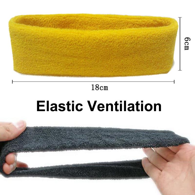 1 Nữ/Nam Đầu Thể Thao Tập Yoga Co Giãn Mồ Hôi Thấm Mồ Hôi Tóc Độ Đàn Hồi Đầu Mũ Thể Thao An Toàn Color: Pink