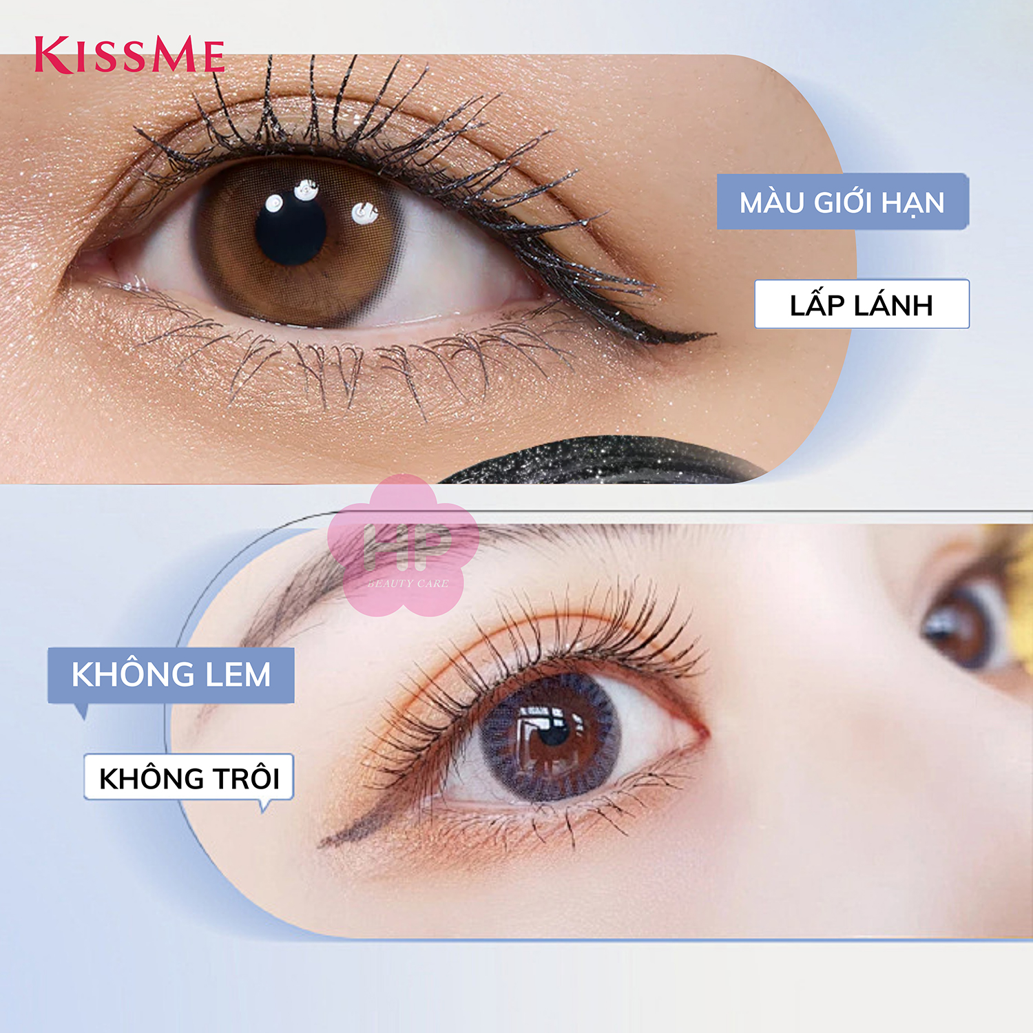 Phiên Bản Hoàng Gia Đặc Biệt Mascara Màng Film Cải Tiến Siêu Chống Trôi Làm Cong Và Dài Mi Màu Đen Tuyền Kissme Heroine Make Real Lash Mascara Advanced Film L25 #20 6 G