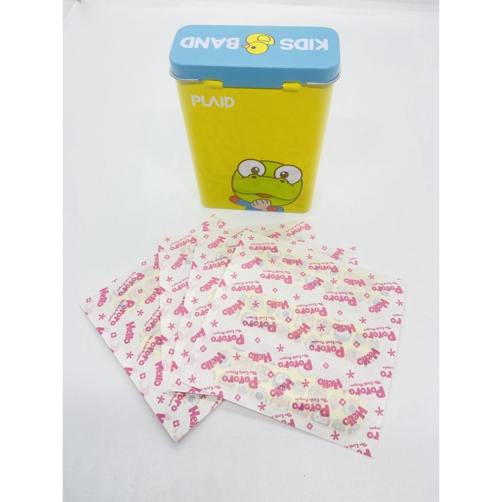 Băng keo cá nhân Pororo TINCASE màu vàng dễ thương cho da nhạy cảm YOUNG CHEMICAL VINA