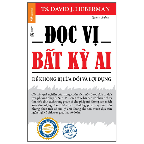 Đọc Vị Bất Kỳ Ai - Để Không Bị Lừa Dối Và Lợi Dụng