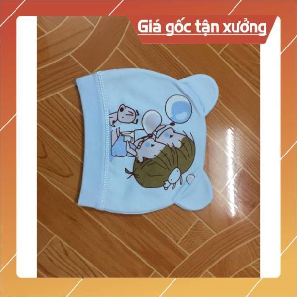 Hàng Việt Nam xuất khẩu _ Mũ cotton sơ sinh cao cấp cho bé