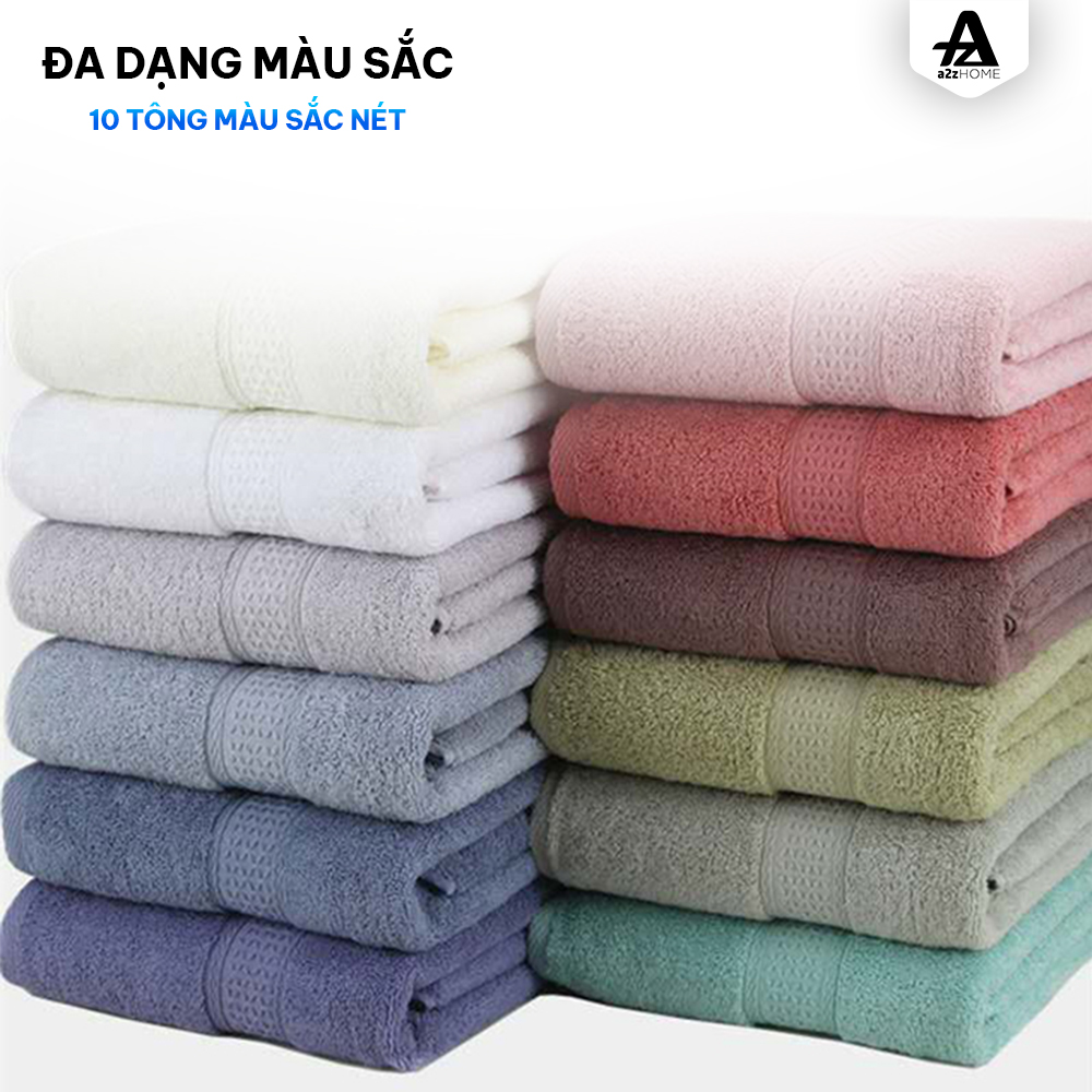 Khăn Mặt 100% Cotton Tự Nhiên Cao Cấp Mềm Mại