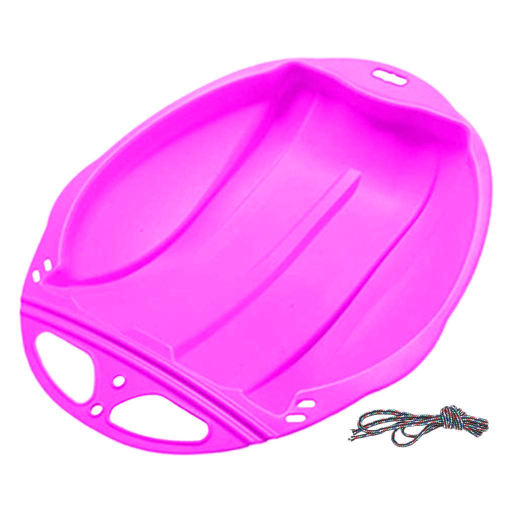 Snow Sled Sledge Skiing Toboggan Board Outdoor Luge Sports Game Kids Adult