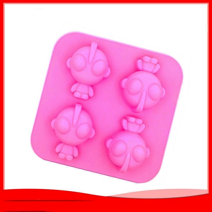 Khuôn silicon 4 mèo