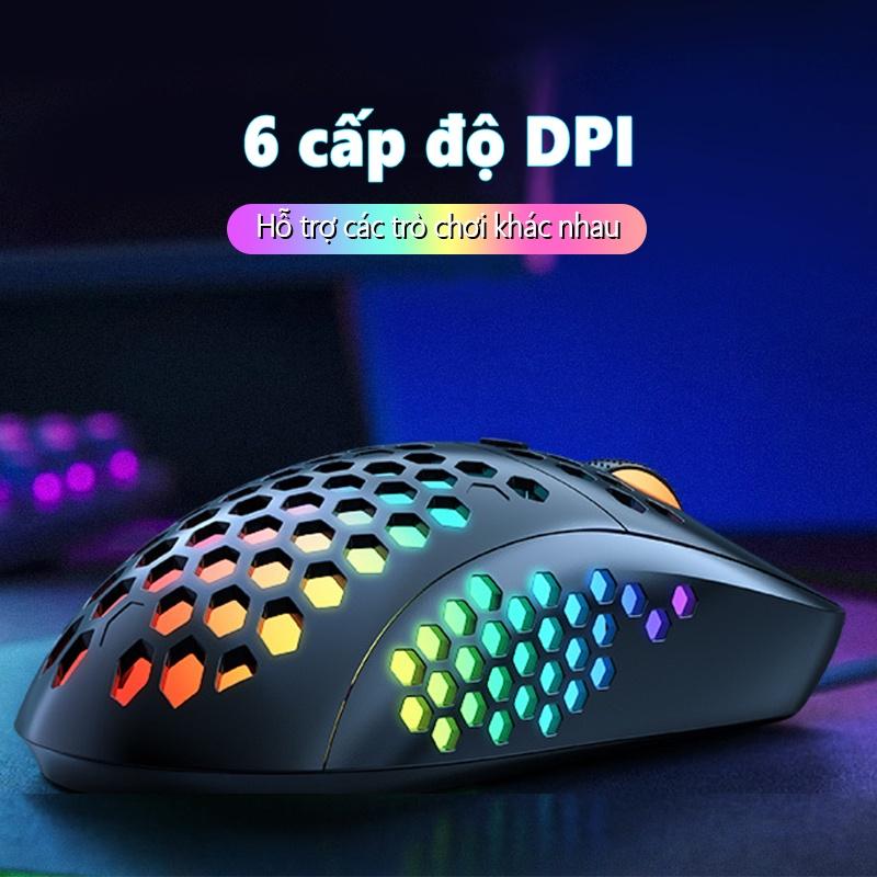 ONIKUMA CW903 Chuột Chơi Game USB Chuột Chơi Game Có Dây Chống Trượt Sáu Tốc Độ DPI Phát Sáng RGB Có Thể Điều Chỉnh [Hàng chính hãng]