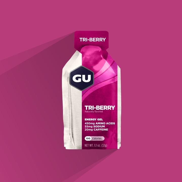 Gu Gel Energy Vị Tri-Berry - Gel Năng Lượng Hỗ Trợ Đạp Xe Chạy Bộ