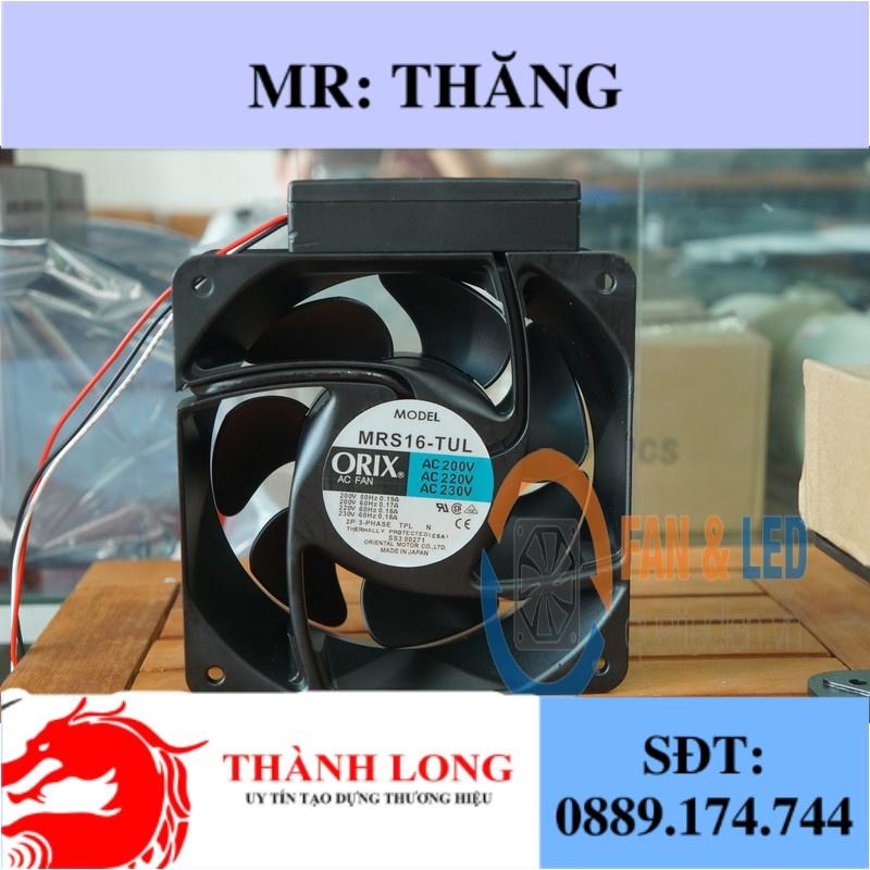 Quạt ORIX MRS16-TUL, 160x160x62mm, 200-220-230VAC