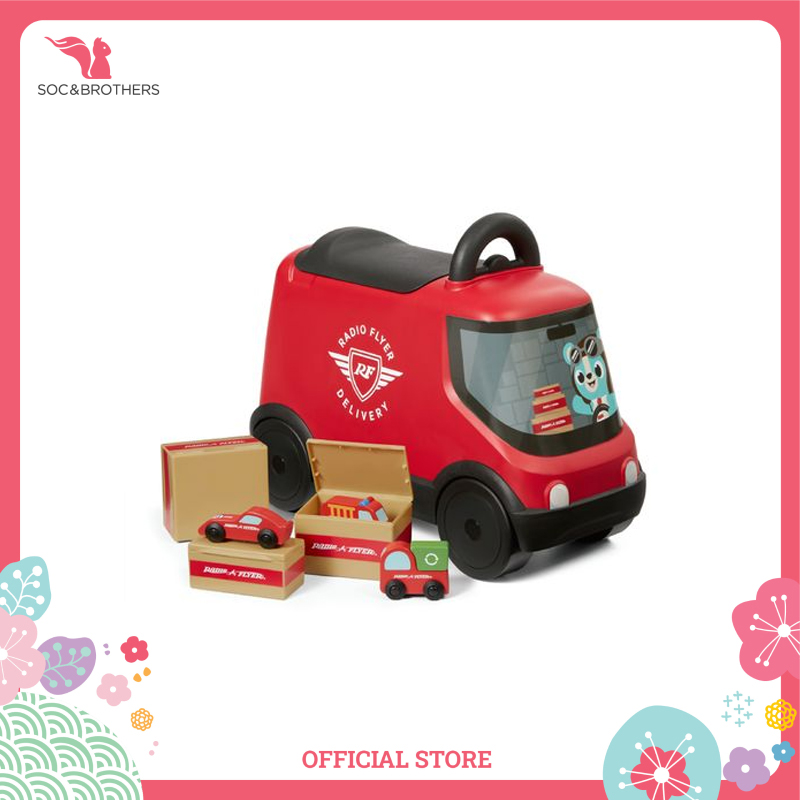 Xe đồ chơi trẻ em Radio Flyer Ride &amp; Deliver Truck