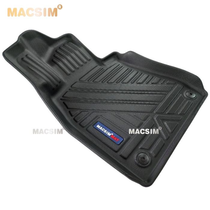 Thảm lót sàn xe ô tô Mercedes ben S 2021+ qd Nhãn hiệu Macsim chất liệu nhựa TPV cao cấp