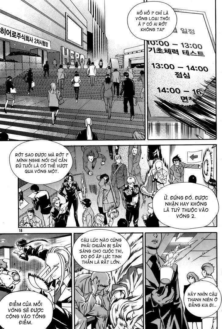 công ty siêu nhân chapter 1 18