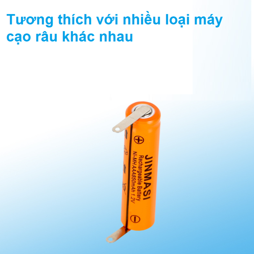 Pin Jinmasi dùng cho máy cạo râu Ni-MH 1.2V, 850mAh