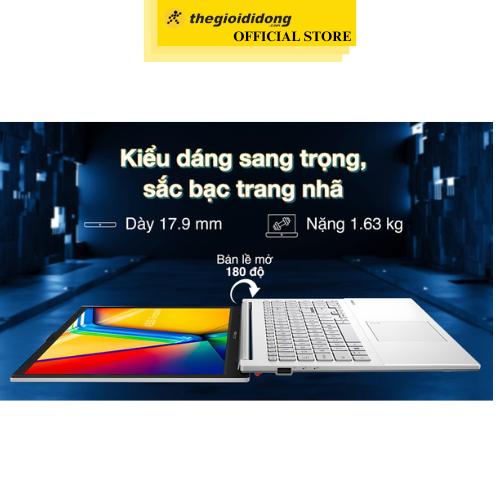Laptop Asus Vivobook Go 15 E1504FA R5 7520U/16GB/512GB/Chuột/Win11 (NJ776W) - Hàng Chính Hãng
