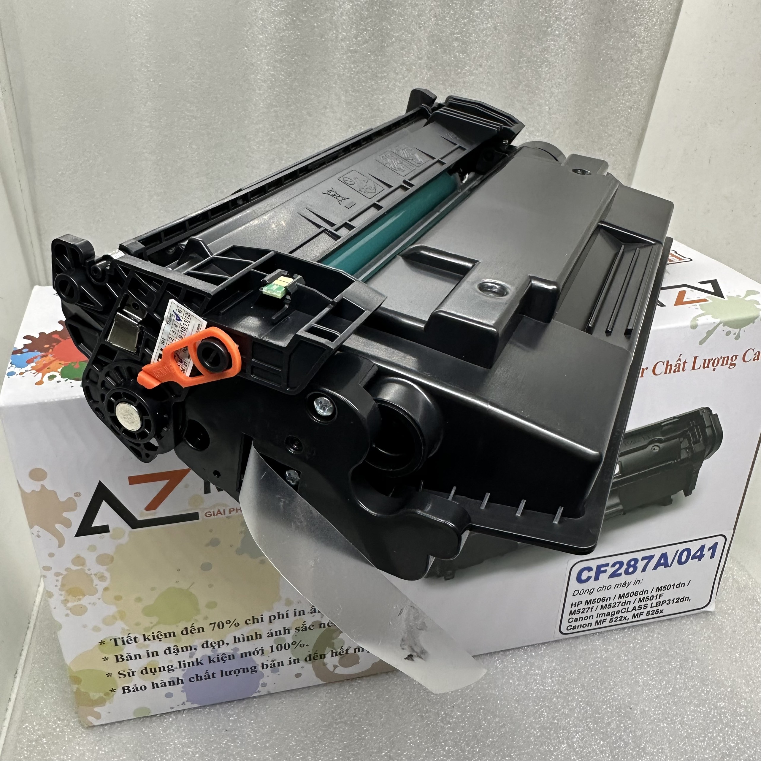 Hộp mực AZ 87A 041 (CF287A) dùng cho máy in HP M506dn/ M501dn/ M527f/ M527dn Canon LBP312DN - Hàng chính hãng