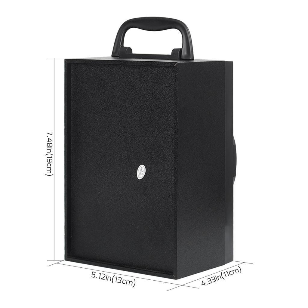 Black Outdoor Speaker w/ for