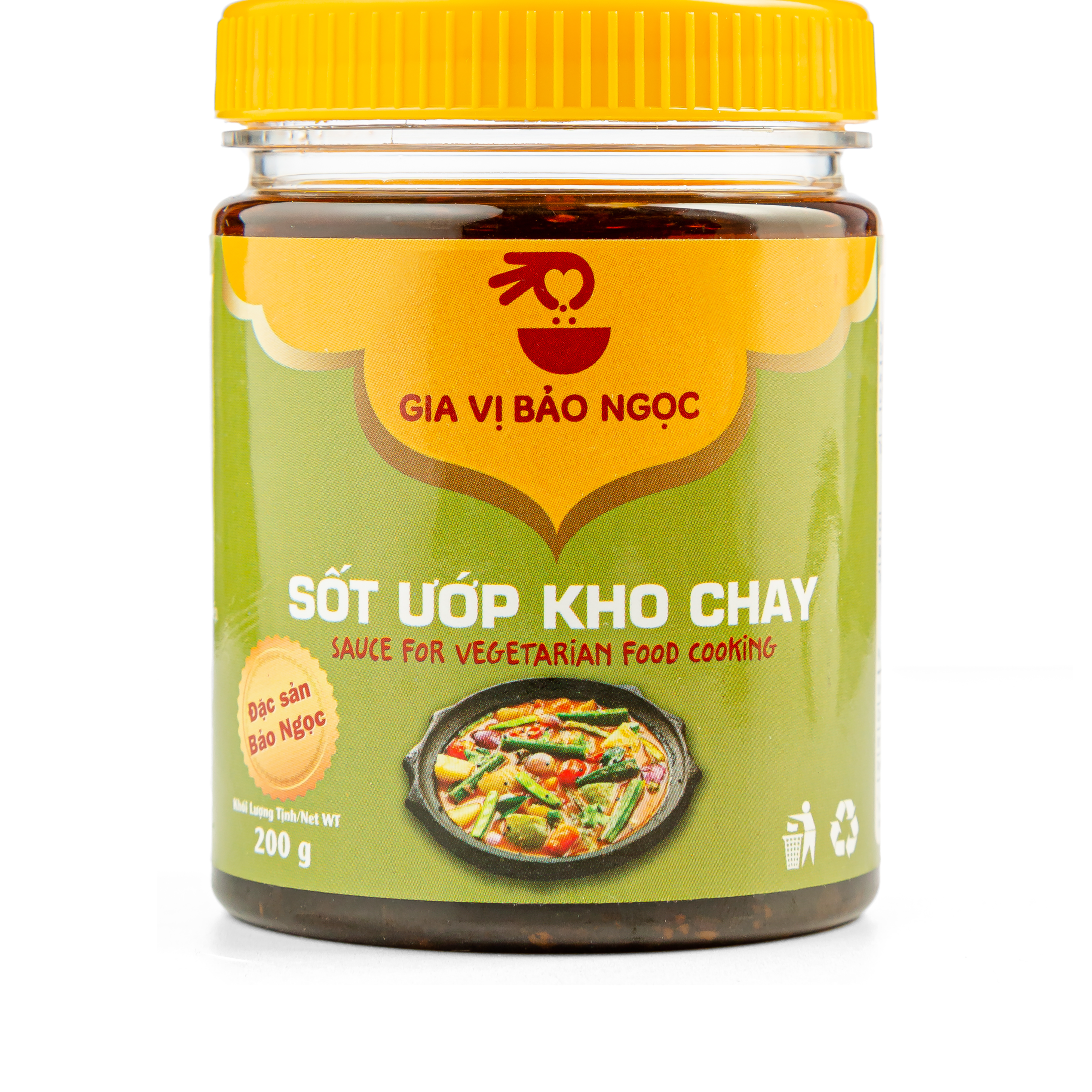 Hình ảnh Sốt Ướp Kho Chay 200g