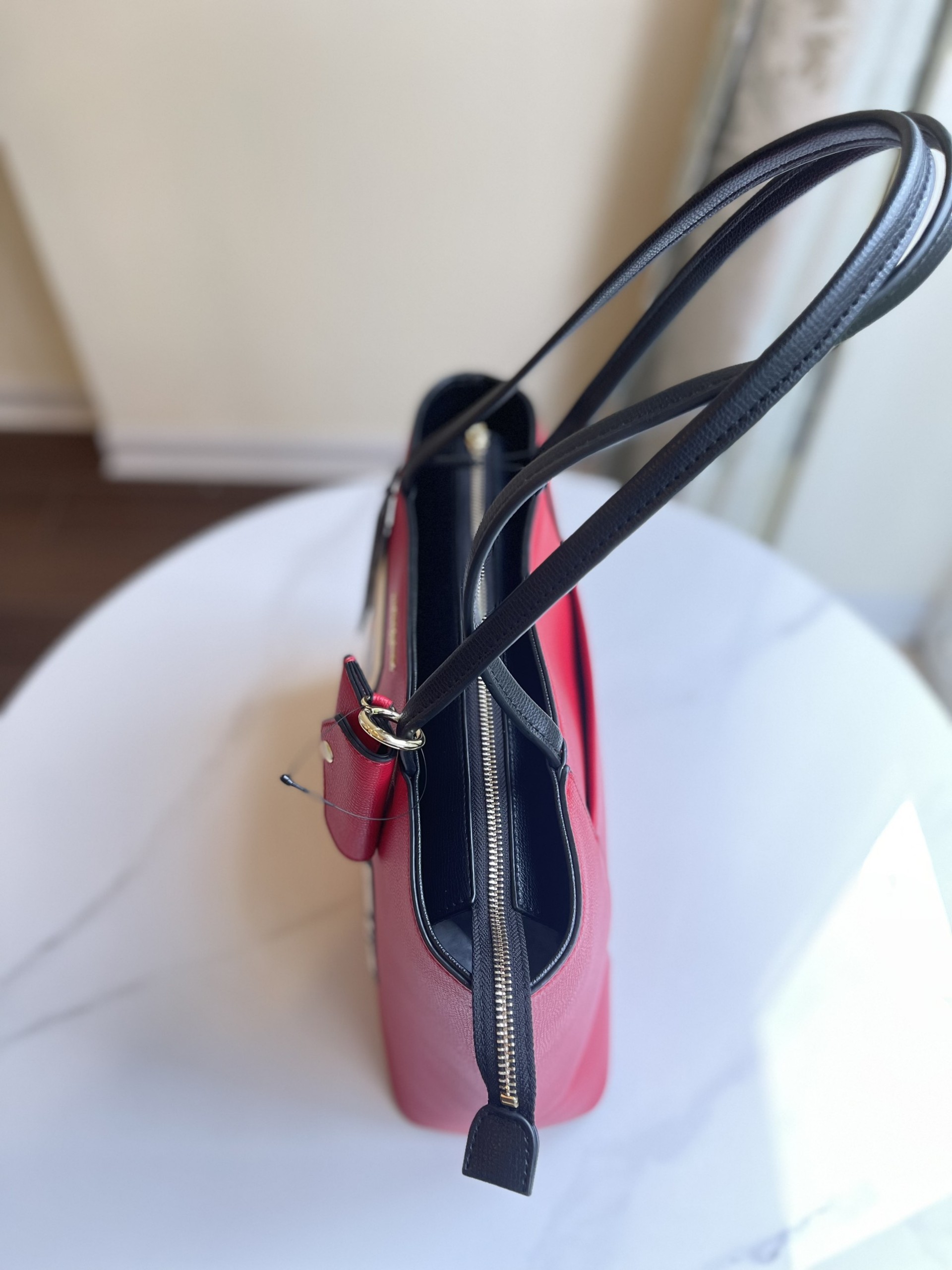 Túi Karl Tote Zip Đỏ
