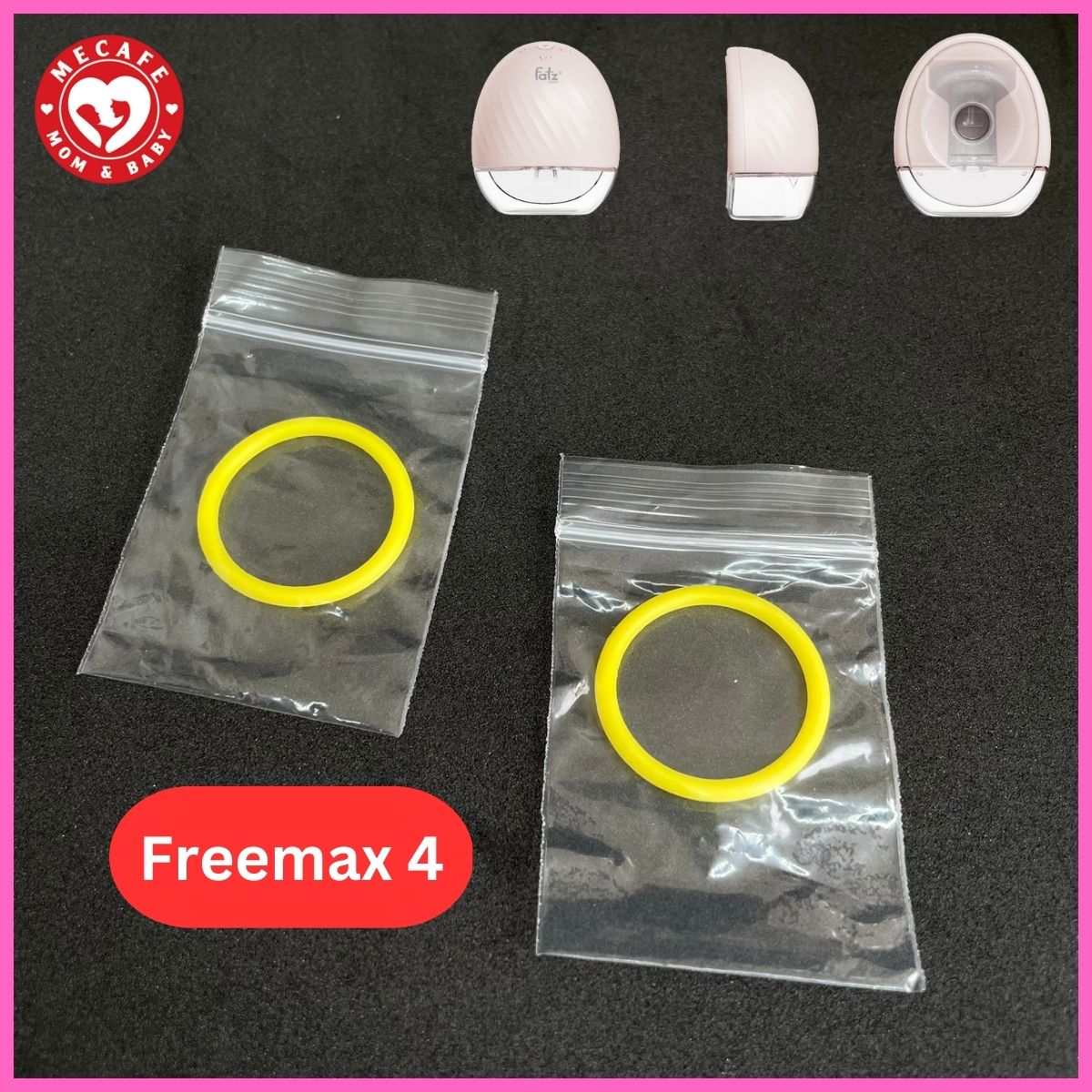 Vòng silicon cho máy hút sữa Freemax 4 fatzbaby FB1276RH (2 cái)