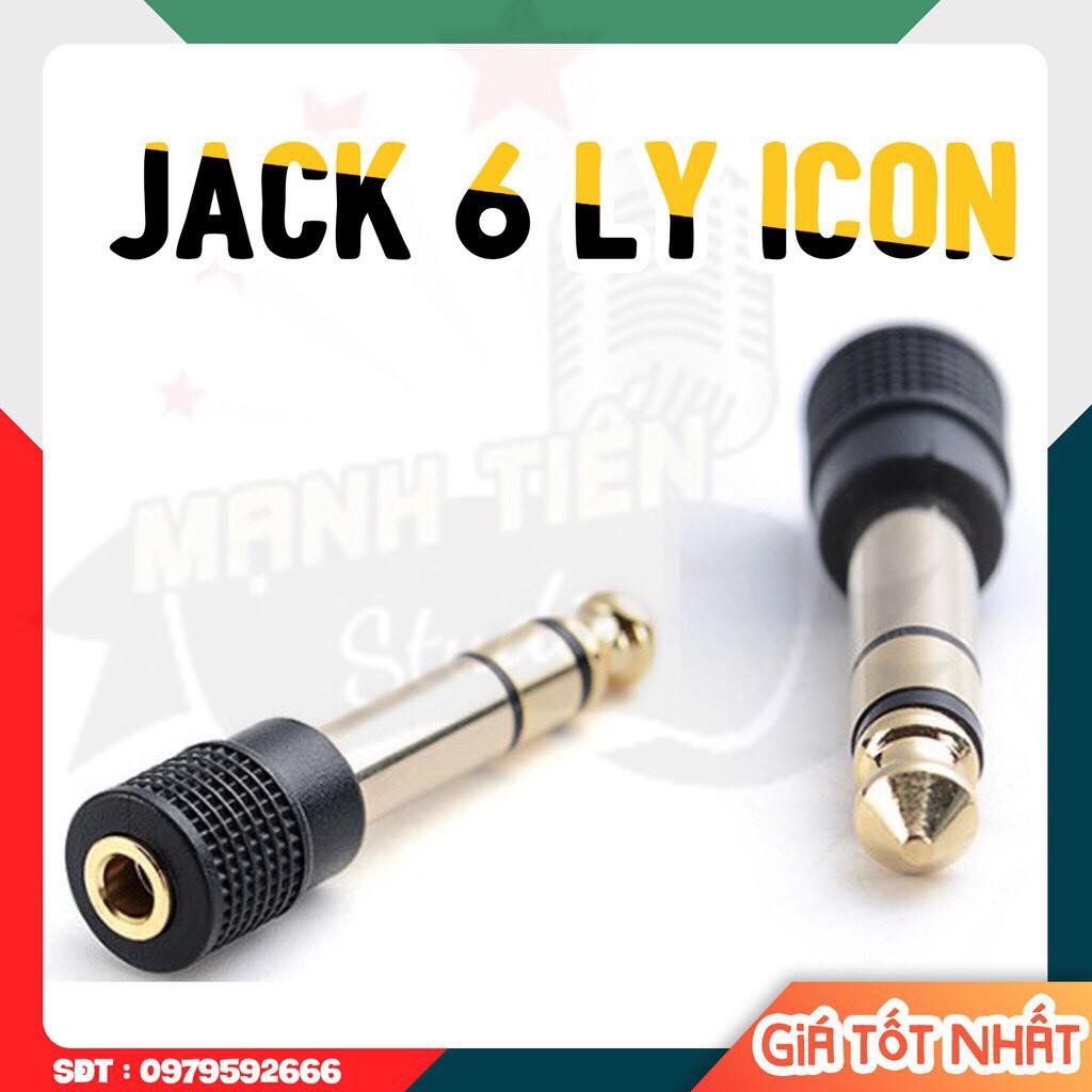 Jack chuyển 3.5mm ra 6.5mm kết nối điện thoại, máy tính bảng, iPod, Mp3 Player - tiện dụng