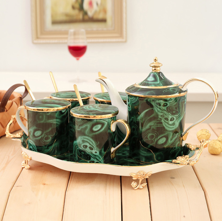 Set bình trà phong cách cung đình cao cấp GOD2253