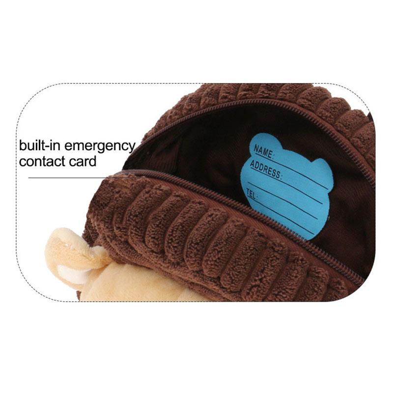 Chống Mất Ba Lô Trẻ Em Hình Hoạt Hình Dễ Thương Động Vật Sang Trọng Ba Lô Với 100Cm Lực Kéo Dây Dây Đeo Dây Tập Đi Cho Trẻ Sơ Sinh An Toàn cho Bé