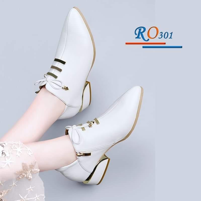 GIÀY BOOT ĐẾ THẤP RO301