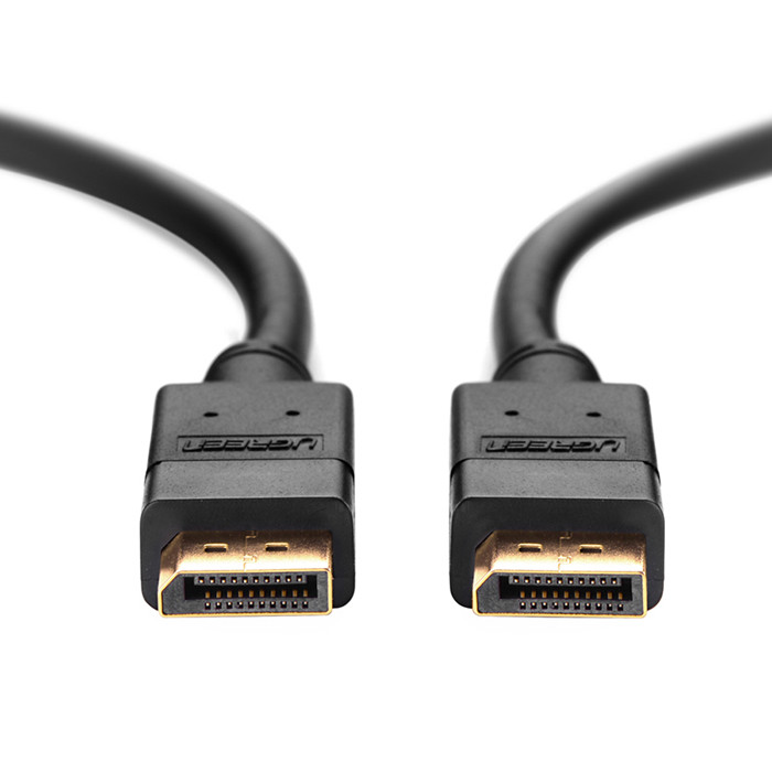 Dây Displayport 2 Đầu Đực Dài 5M Ugreen 10213 Tặng Emoji  - Displayport To Displayport - Hàng Chính Hãng