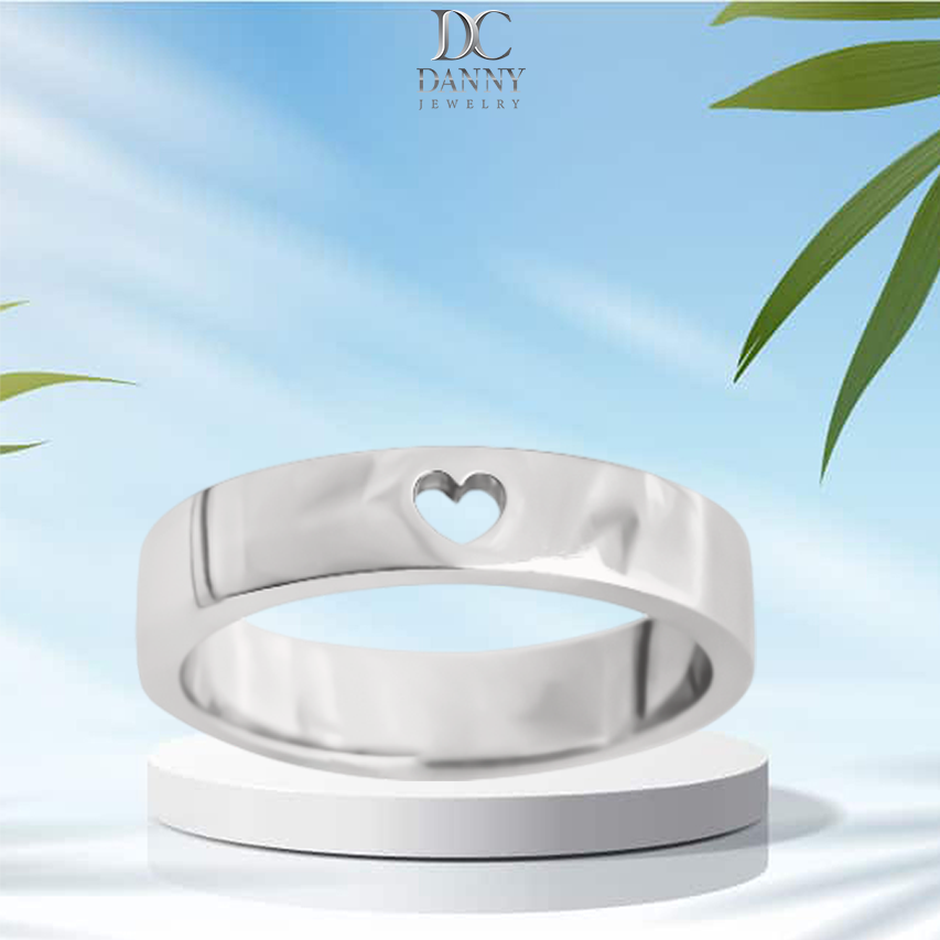 Nhẫn Nam Bạc 925 Danny Jewelry Xi Bạch Kim Cao Cấp JIOG0001