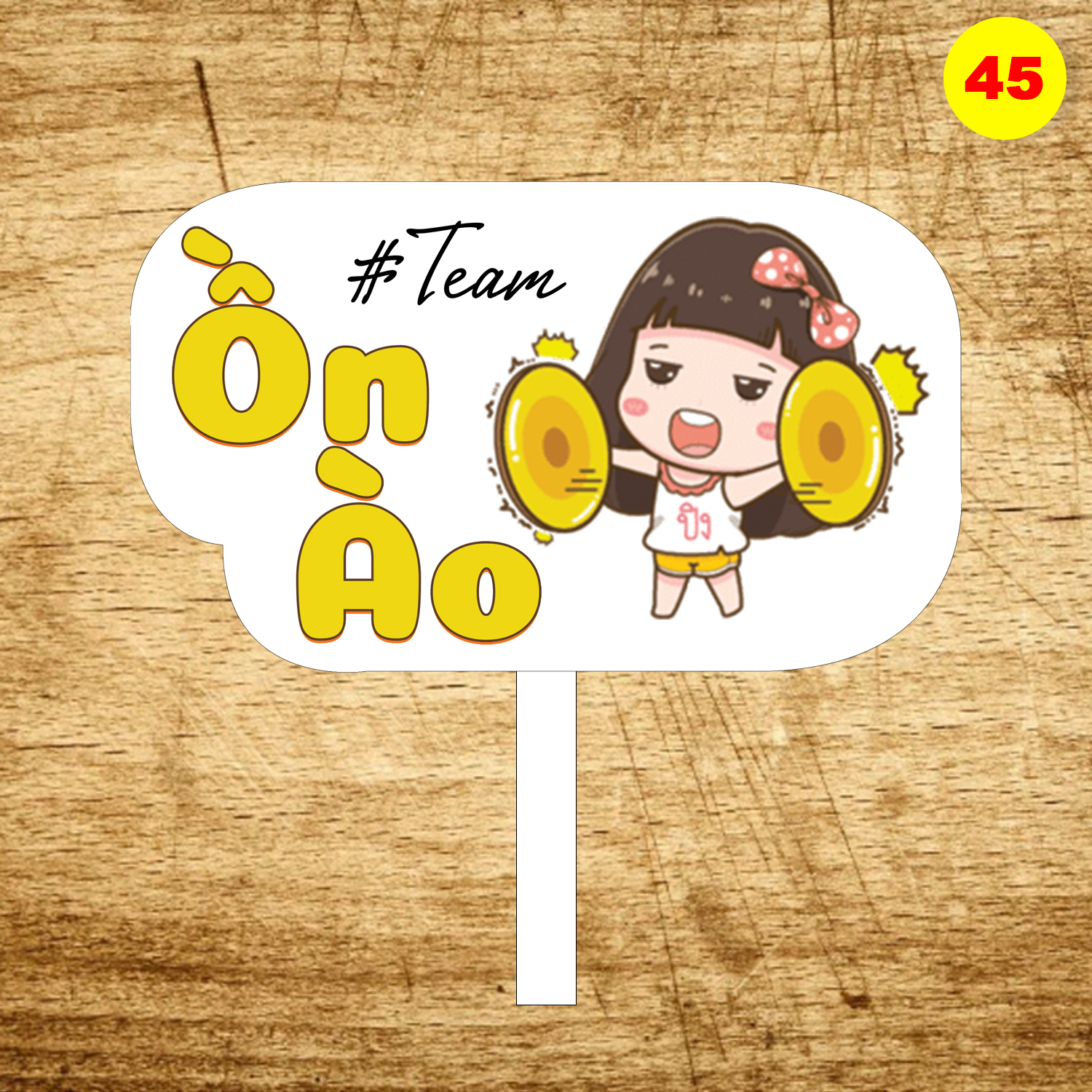 Bảng hashtag sinh nhật MS 45