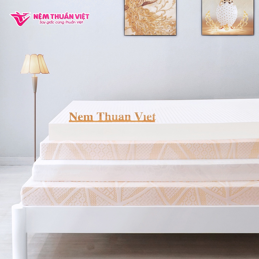 (1mx2mx15cm) Nệm Cao Su Thuần Việt Legacy Định Hình, Nâng Đỡ Cơ Thể Vượt Trội